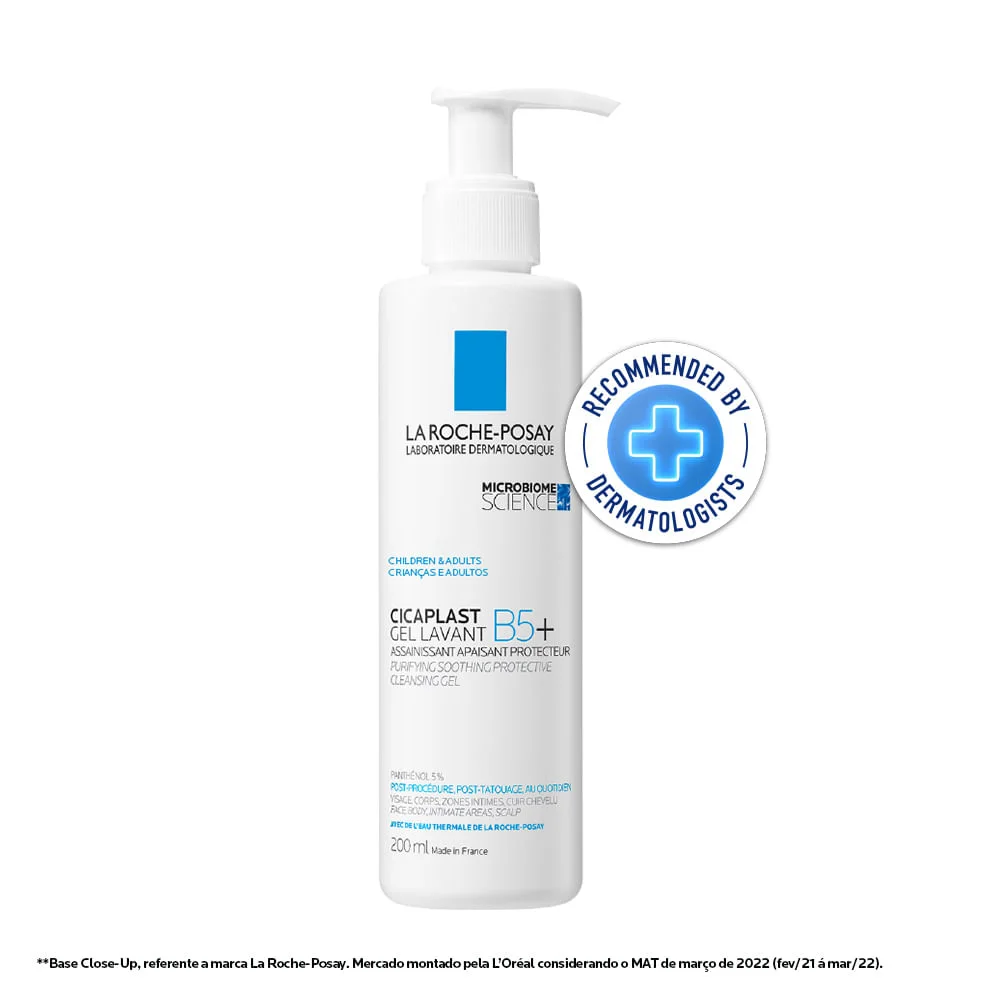 Gel De Limpeza La Roche-Posay Cicaplast B5+ 200ml