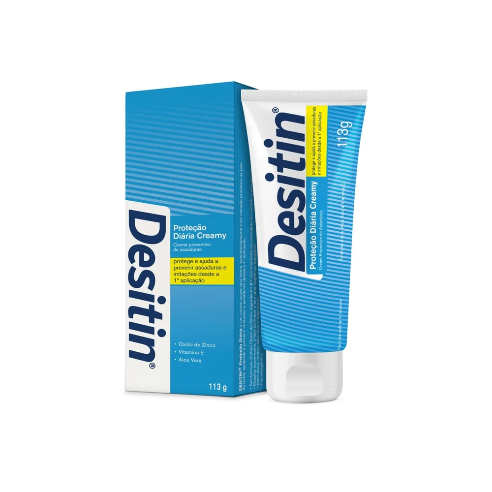 Creme Preventivo De Assaduras Desitin Proteção Diária Creamy 113G