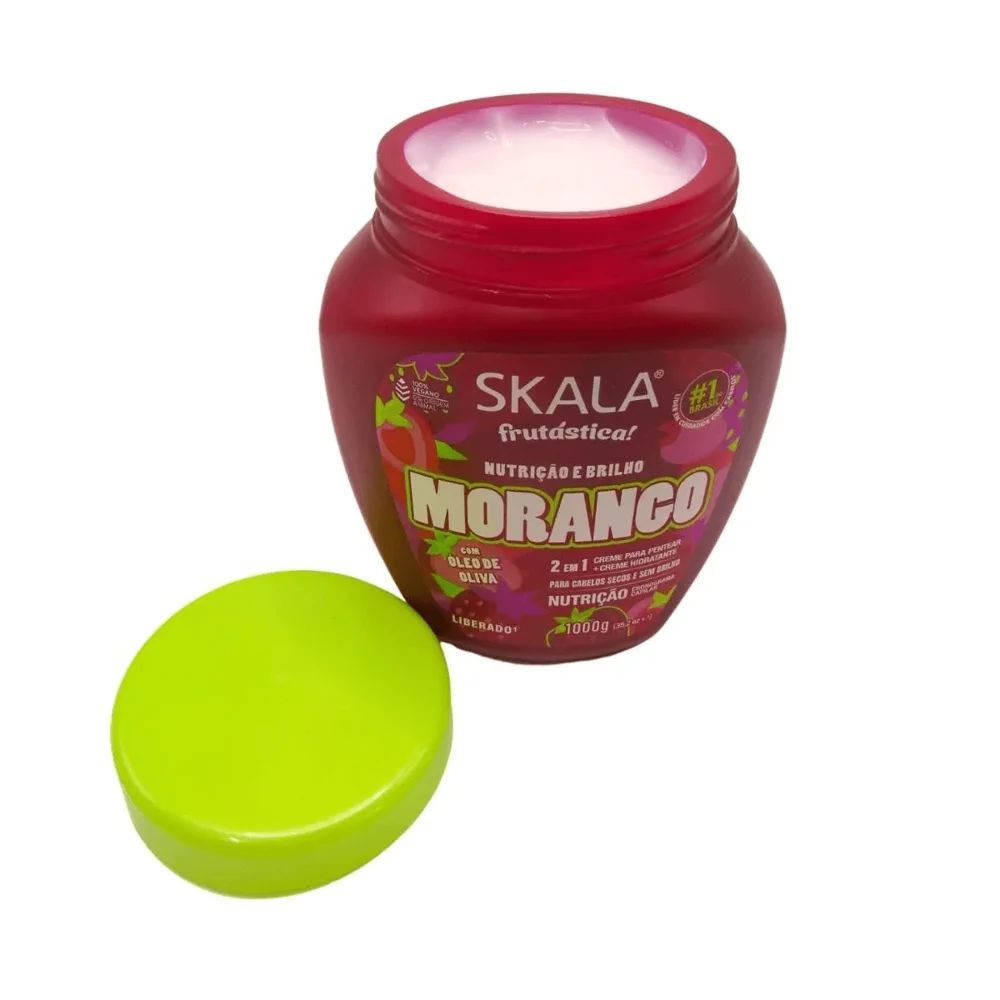 Creme de Tratamento Capilar Skala Frutástica Morango 2 em 1 1Kg