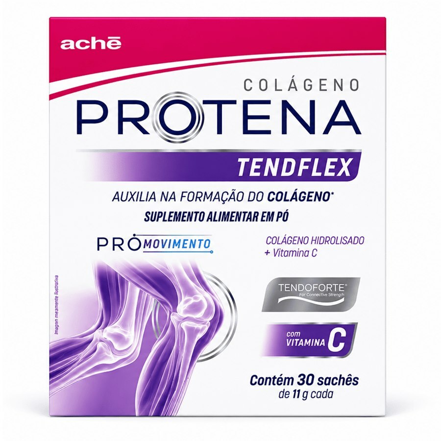 Protena Tendflex Colágeno Hidrolisado + Vitamina C — 30 Sachês