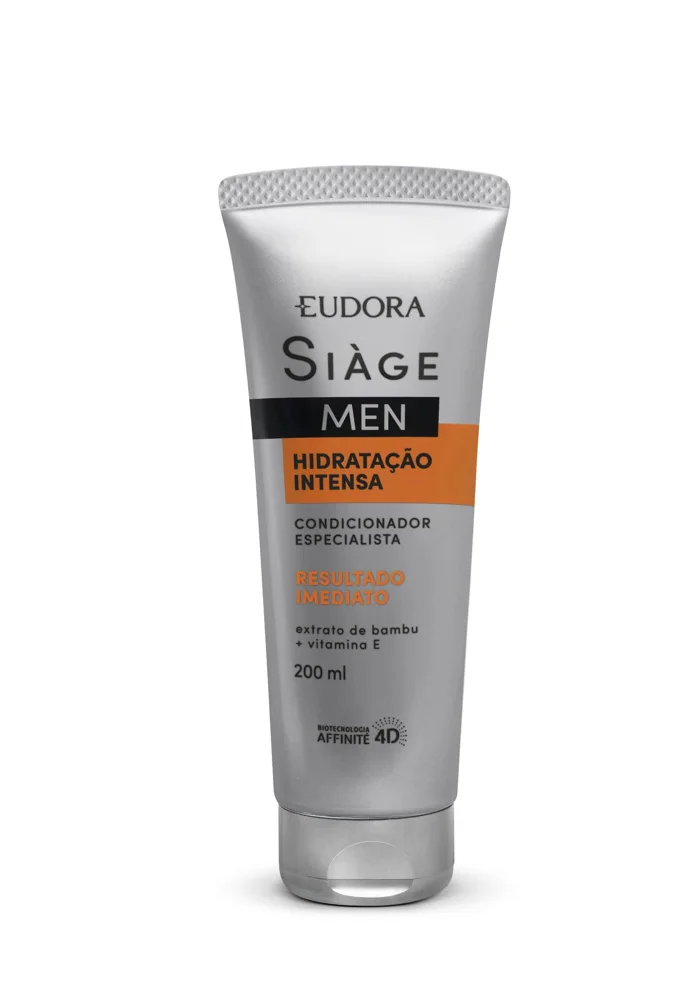 Condicionador Eudora Siàge Men Hidratação Intensa 200ml