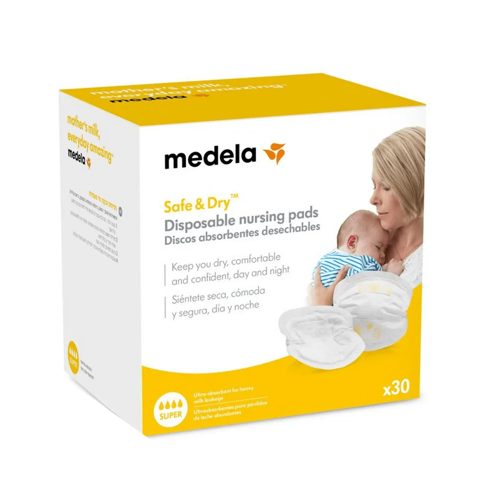 Absorvente para Seios Medela Descartável 30 Unidades