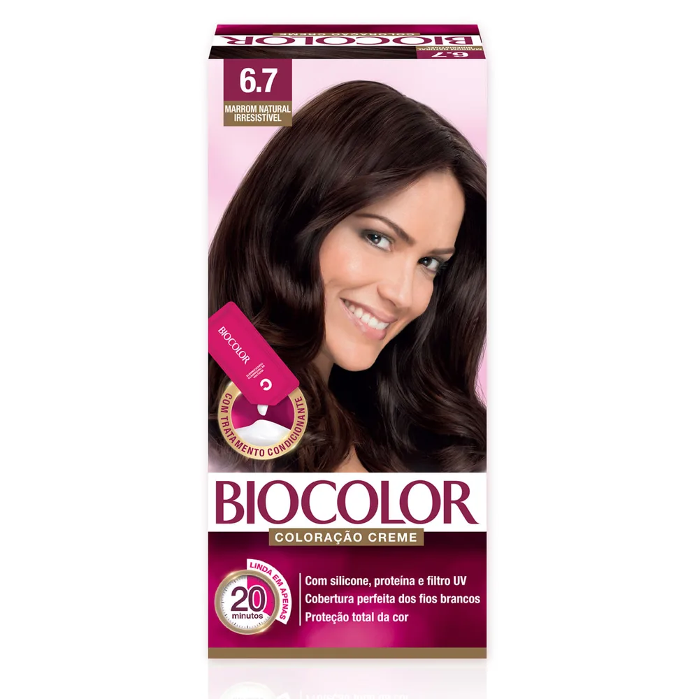 Tintura Biocolor Mini Marron Natural Irresistível 6.7