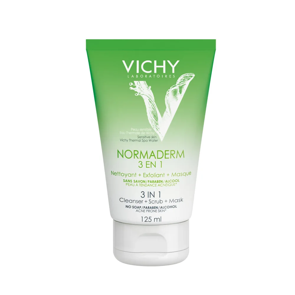Gel de Limpeza Facial Vichy Normaderm 3 em 1 125ml