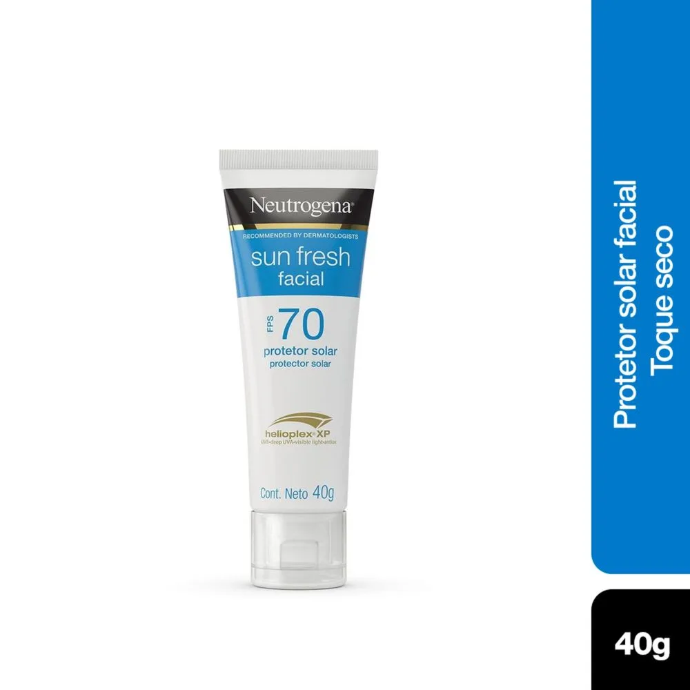 Protetor Solar Facial Neutrogena Sun Fresh FPS70 40g