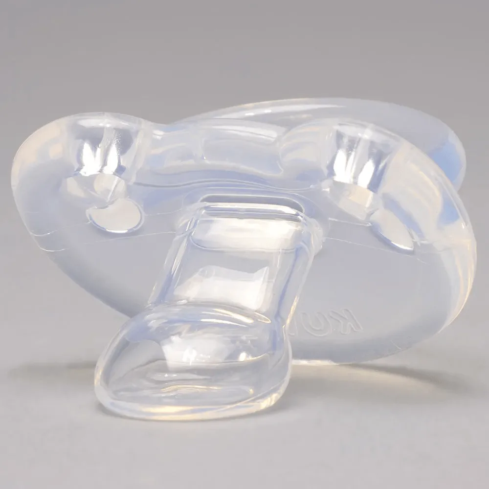 Chupeta Kuka Soft Ortodôntica +6 meses Silicone Transparente Tamanho 1 1 Unidade