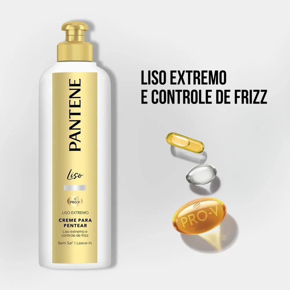 Creme de Pentear Pantene Liso 240g