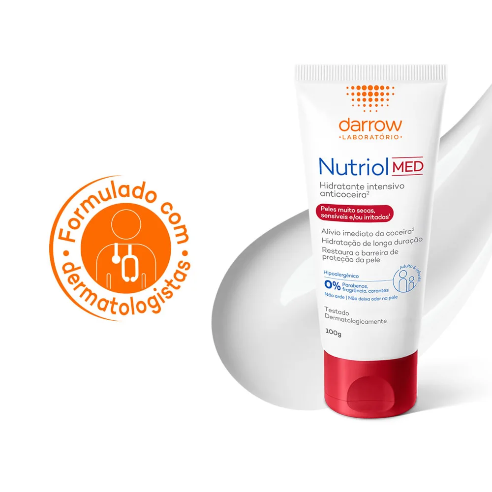 Loção Corporal Darrow Nutriol Med Hidratante Intensivo Anticoceira 100ml