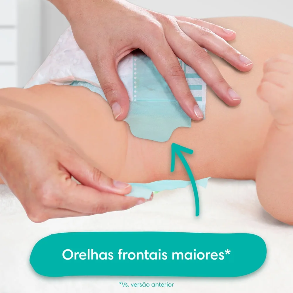 Fralda Pampers Confort Sec P 72 Unidades