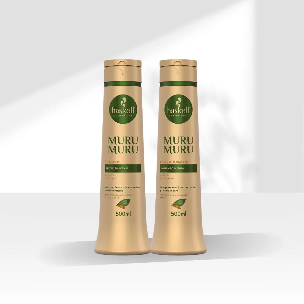 Haskell Muru Muru - Kit Shampoo e Condicionador - 500ml