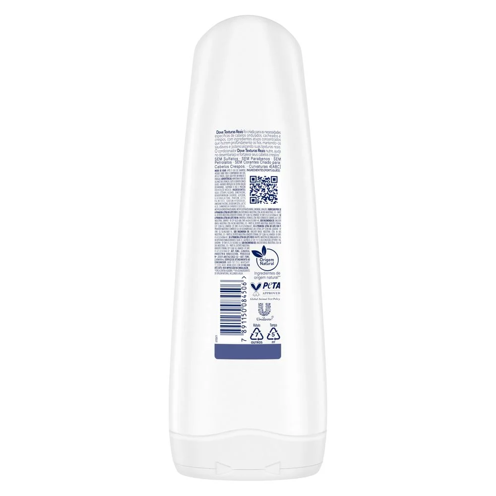 Condicionador Dove Texturas Reais Crespos 400ml