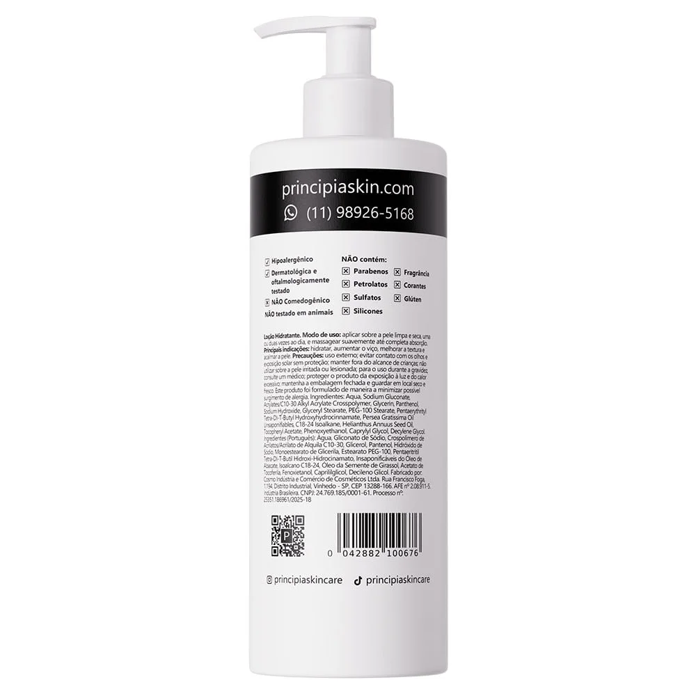 Loção Hidratante Principia Lh 02 500ml