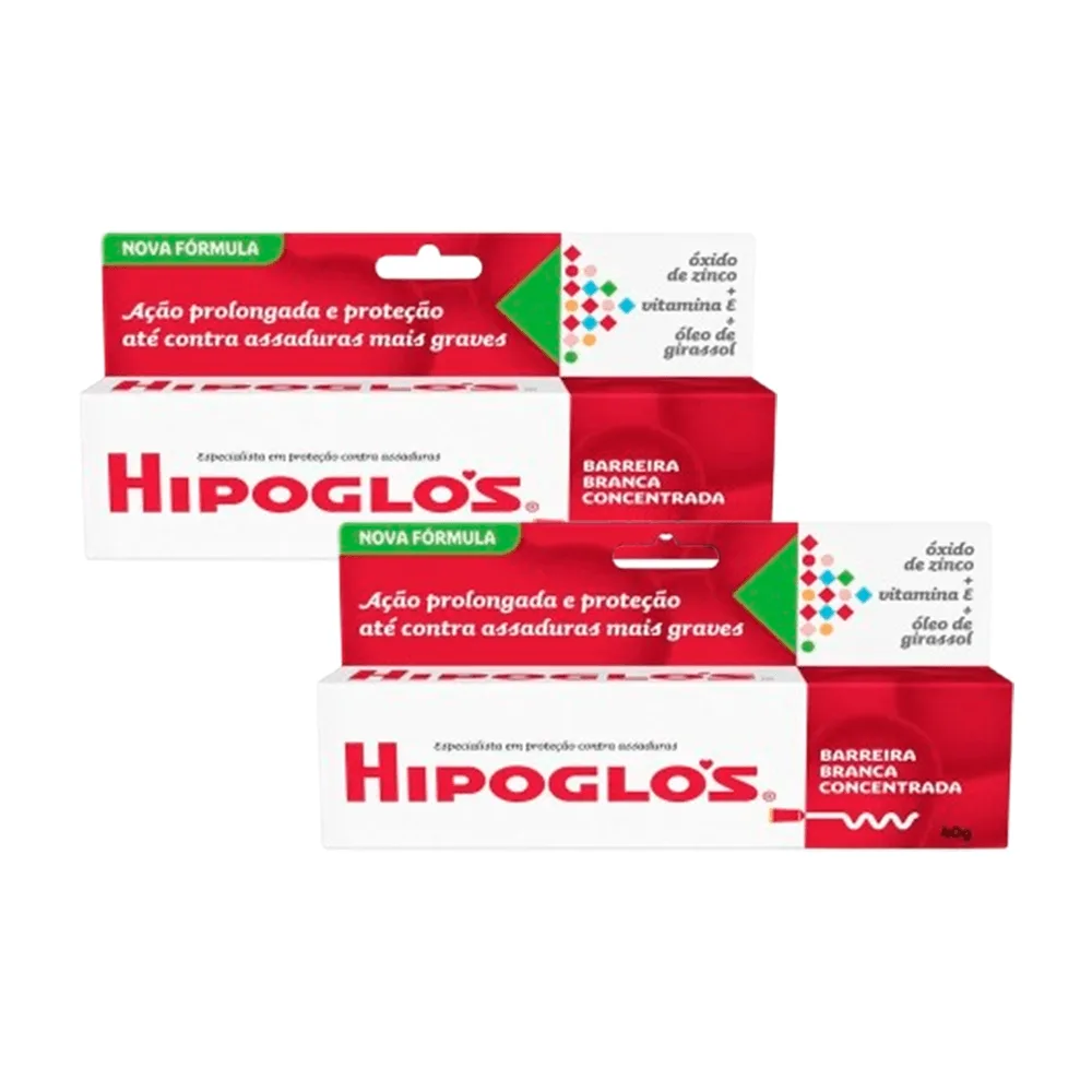 Kit Hipoglós Pomada para Assadura Original 40g 2 Unidades