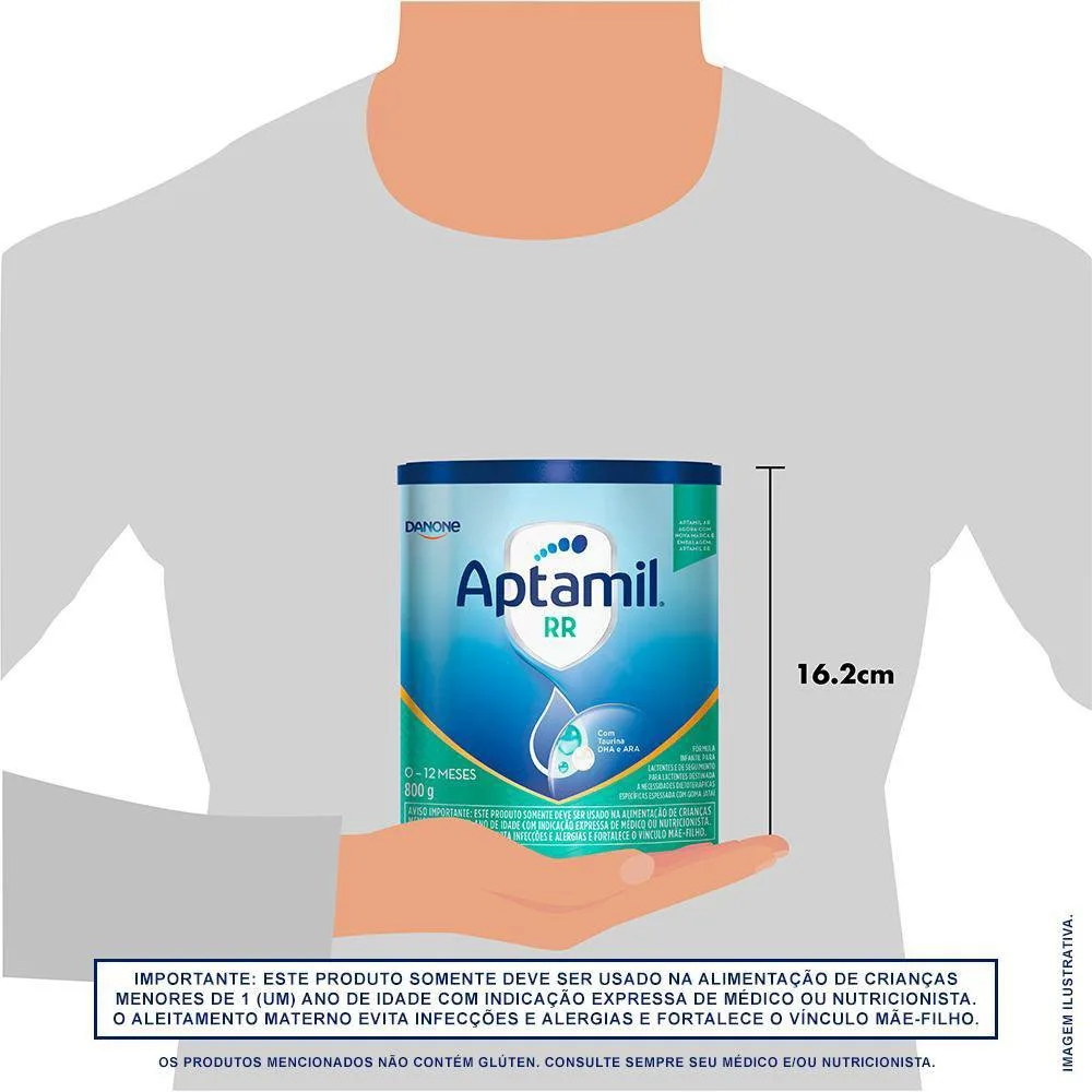 Fórmula Infantil Aptamil RR de 0 a 12 meses 800g