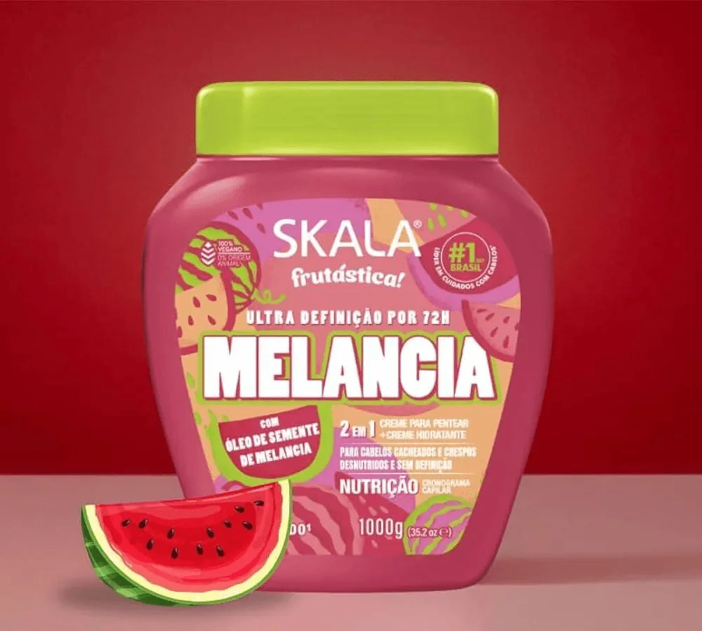 Creme de Tratamento Capilar Skala Frutástica Melancia 2 em 1 1Kg