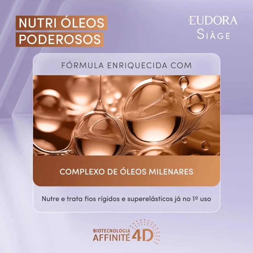 Condicionador Eudora Siàge Nutri Óleos Poderosos 200ml
