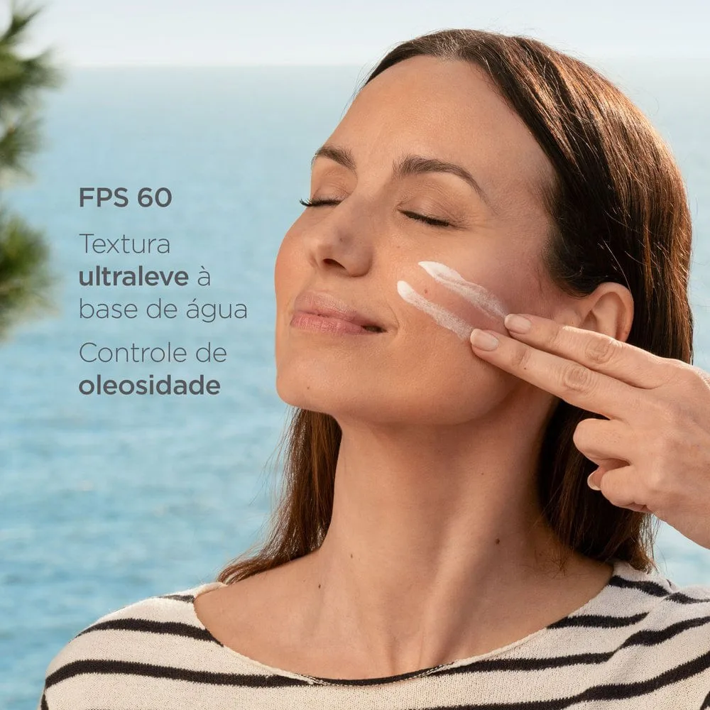 ISDIN Protetor Solar Facial Fusion Water 5 Stars Sem Cor FPS 60 - 50ml