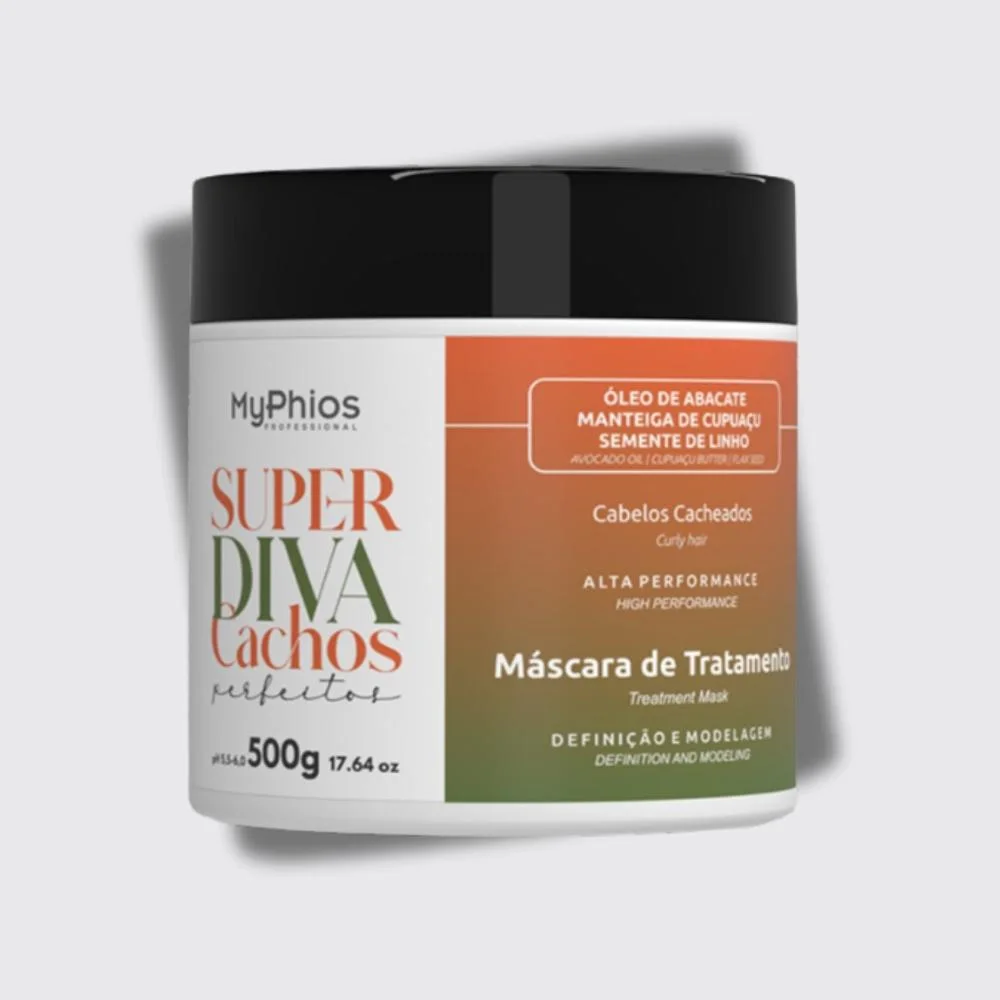 MyPhios - Super Diva Cachos Perfeitos - Máscara Capilar - 500g