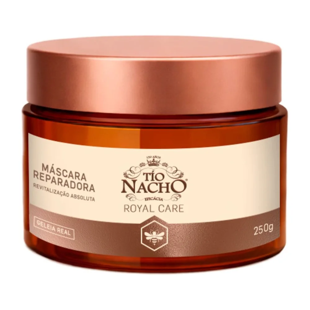 Máscara Reparadora Capilar Tio Nacho Royal Care 250g
