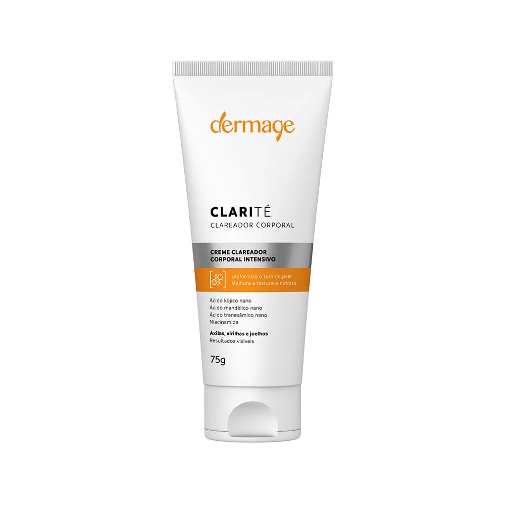 Creme Corporal Dermage Clarité Clareador Intensivo 75g