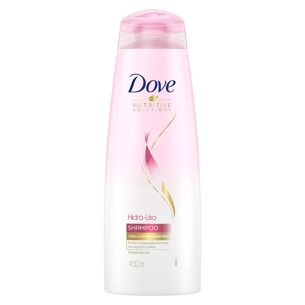 Shampoo Dove Hidra-Liso + Hialurônico 400ml