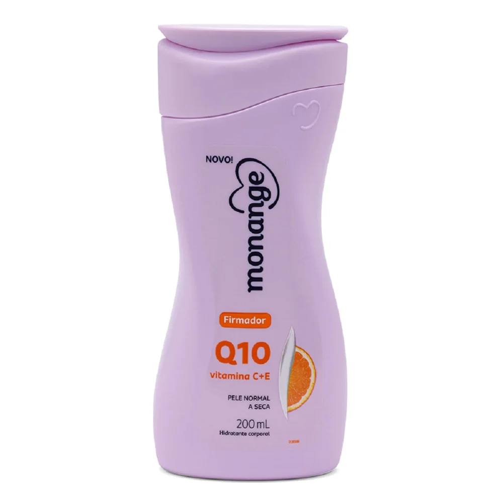 Loção Corporal Monange Q10 com Vitamina C e E Firmadora 200ml