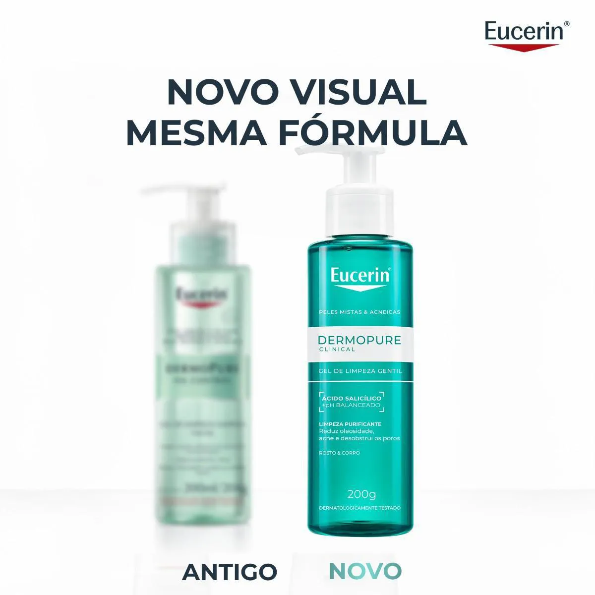 Eucerin DermoPure Oil Control Gel de Limpeza Facial 200ml