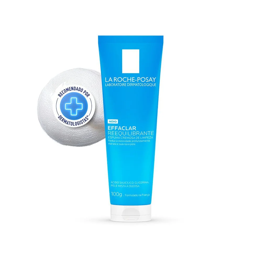 Espuma de Limpeza Facial La Roche-Posay Effaclar Reequilibrante 100g