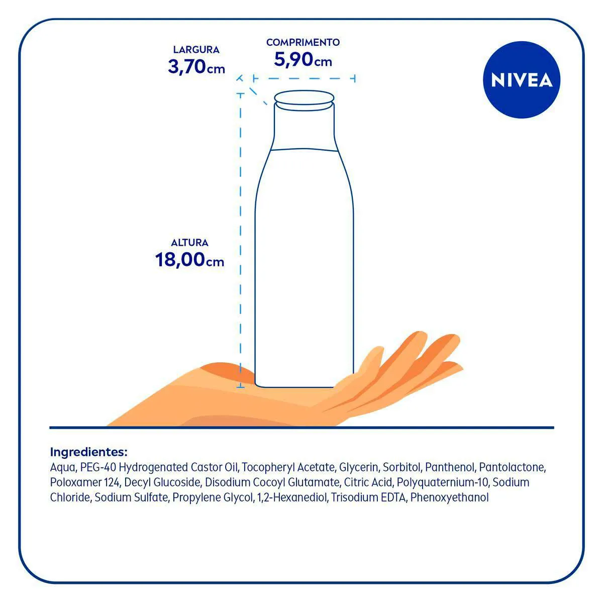 Nivea Água Micelar MicellAIR 7 em 1 200ml