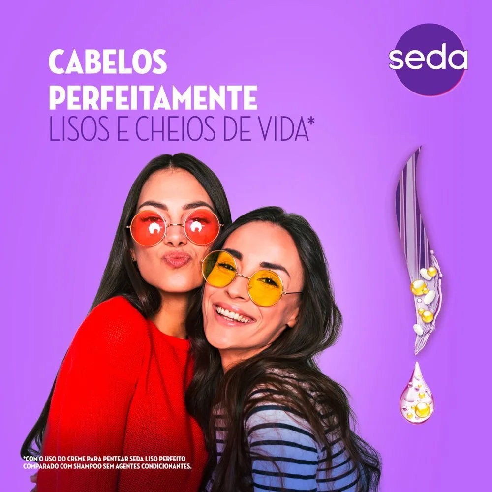 Creme de Pentear Seda Liso Perfeito 300ml
