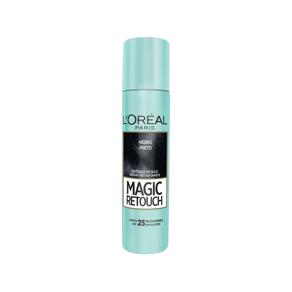 Tintura Magic Retouch Preto Spray 75ml