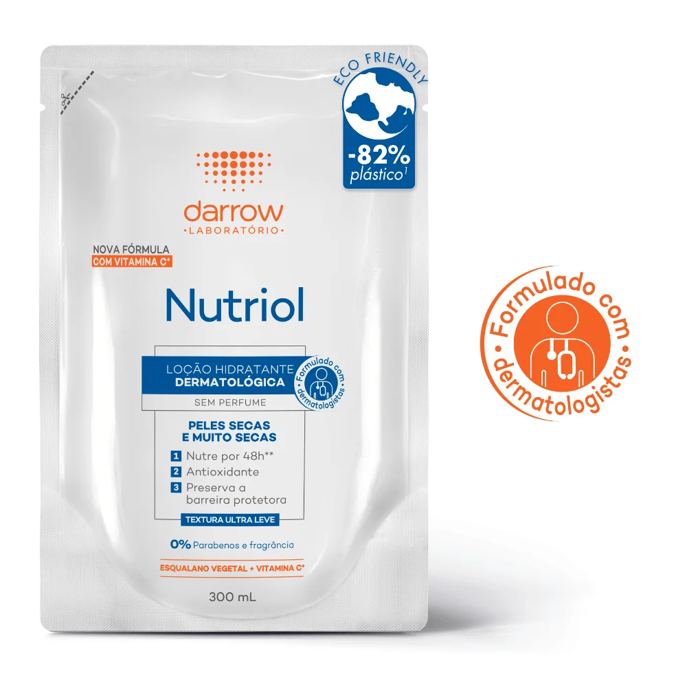 Loção Corporal Darrow Nutriol Sem Perfume 300ml