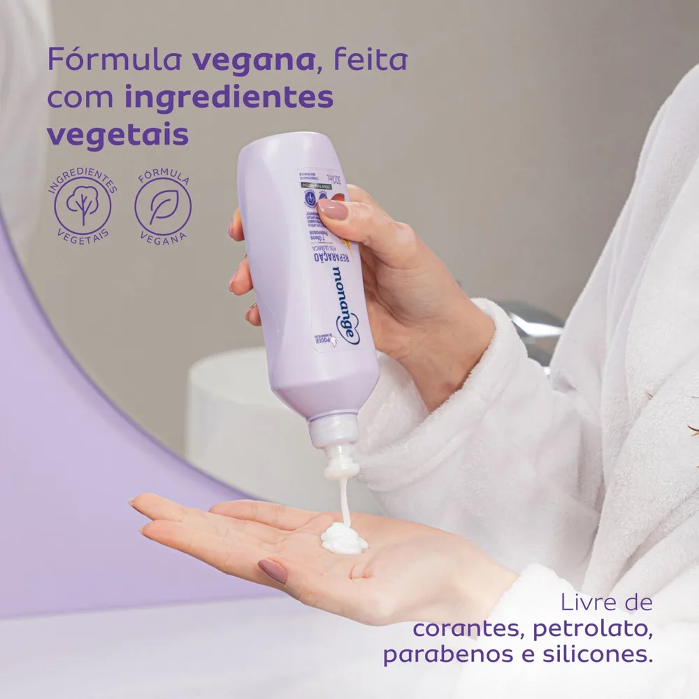 Creme para Pentear Monange Reparação Pós Química 300ml