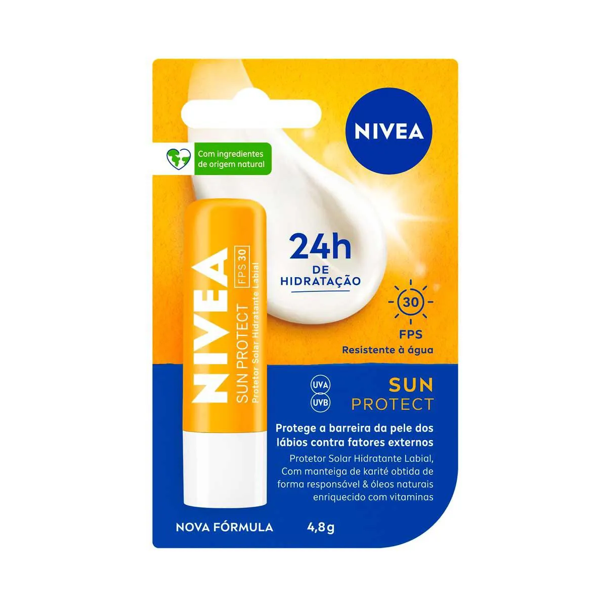 Nivea Sun Protetor Labial FPS 30 4,8g