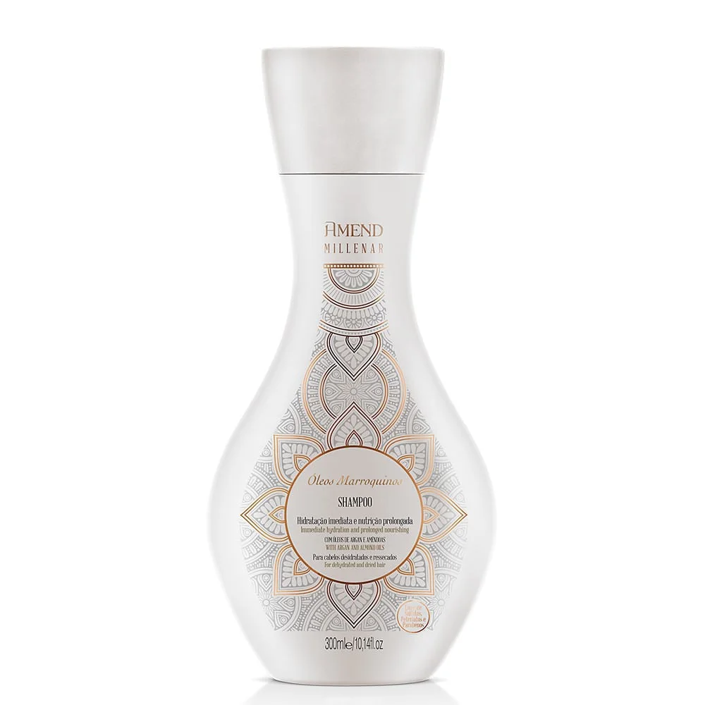 Shampoo Amend Millenar Óleos Marroquinos 300ml