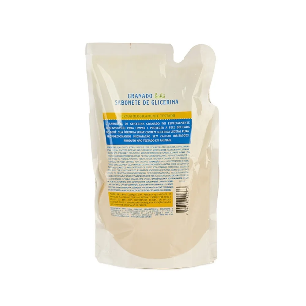 Sabonete Líquido Granado Bebê Tradicional Refil 250ml