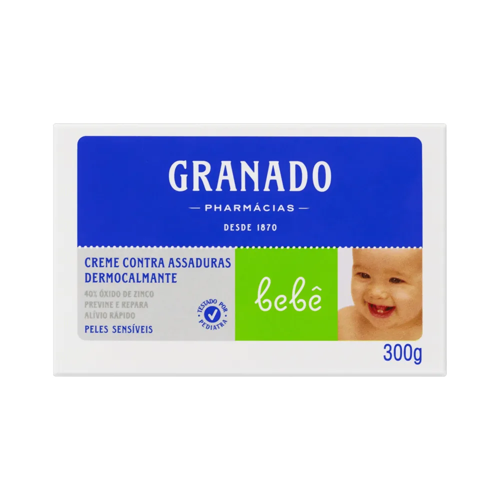 Pomada para Assadura Granado Bebê Pele Sensível Recém-Nascido 300g