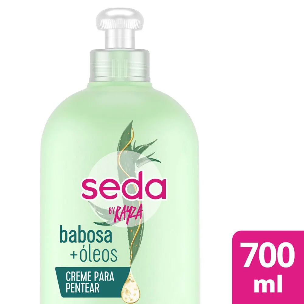 Creme de Pentear Seda By Rayza Babosa + Óleos 700ml