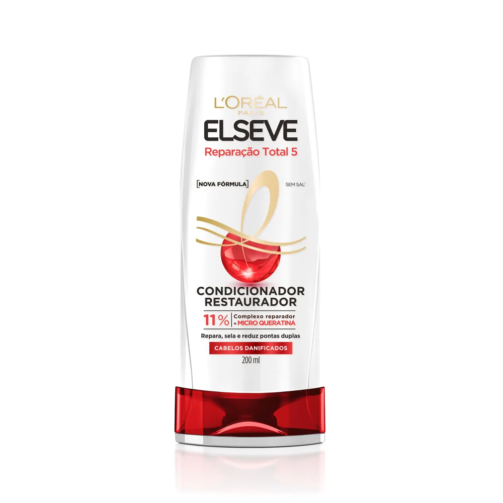Condicionador Elseve Reparação Total 5 Restaurador 200ml