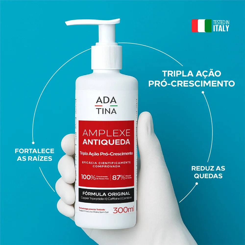 Kit 2un Shampoo Amplexe Antiqueda Pró-Crescimento 300ml
