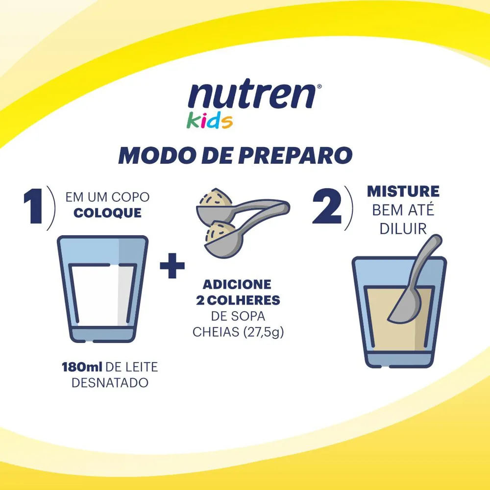 Complemento Alimentar Infantil Nutren Kids Sabor Baunilha 350g