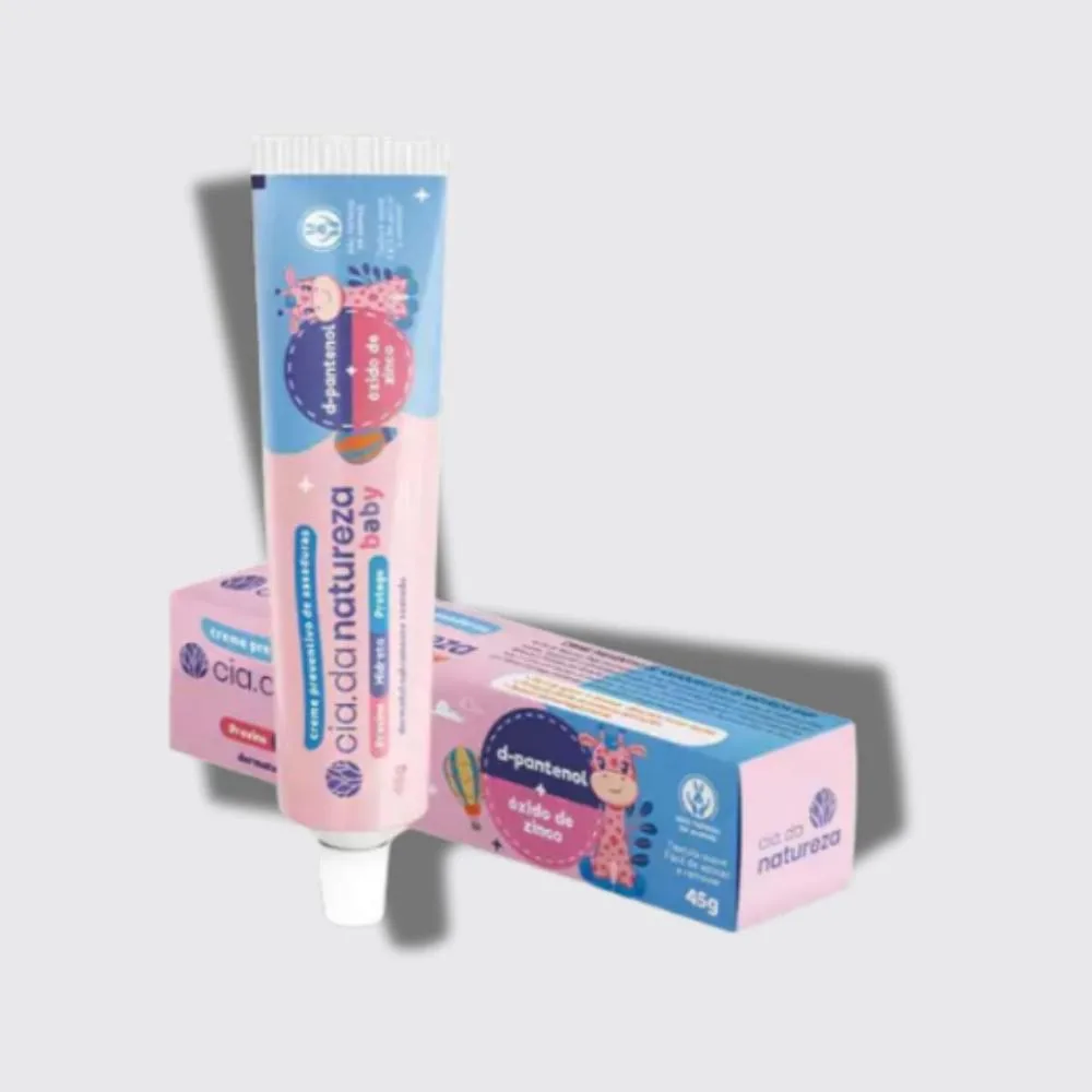 Cia da Natureza - Creme de Assaduras D-Pantenol - 45g