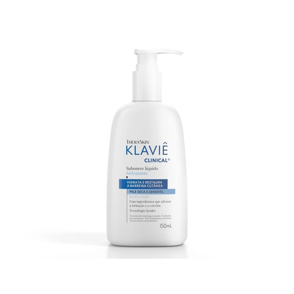 Sabonete Líquido TheraSkin Klavie Clinical Pele Seca e Sensível 150ml