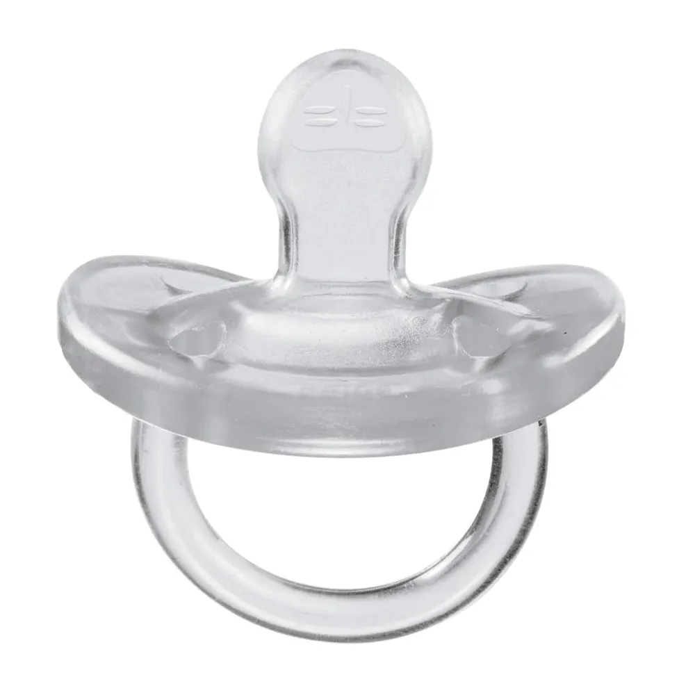 Chupeta Chicco PhysioForma Soft Anatômica de 0 a 6 meses Silicone Transparente 1 Unidades