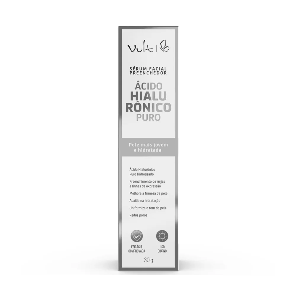 Sérum Facial Vult Preenchedor com Ácido Hialurônico Puro 30g
