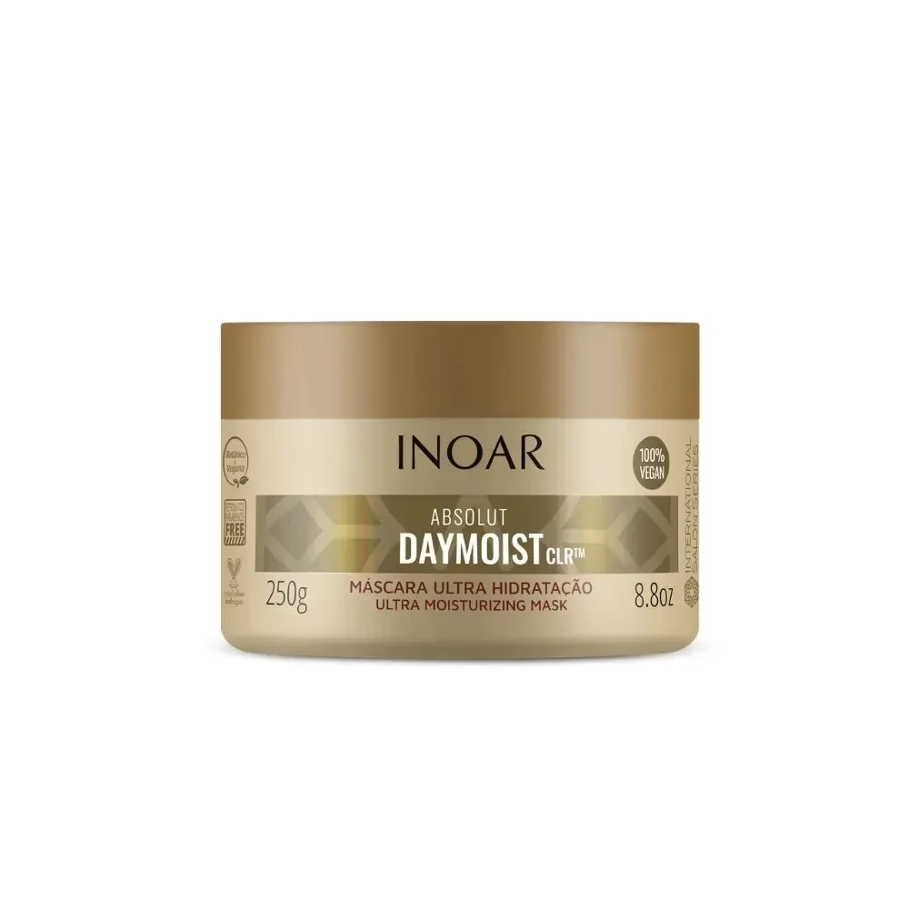 Máscara Capilar Inoar Absolut Daymoist CLR Ultra Hidratação 250g