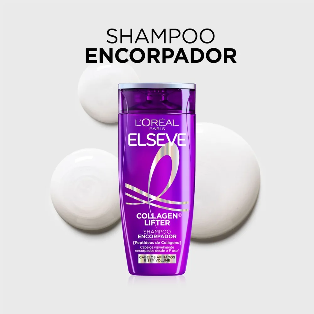 Shampoo Elseve Collagen Lifter Encorpador  400ml