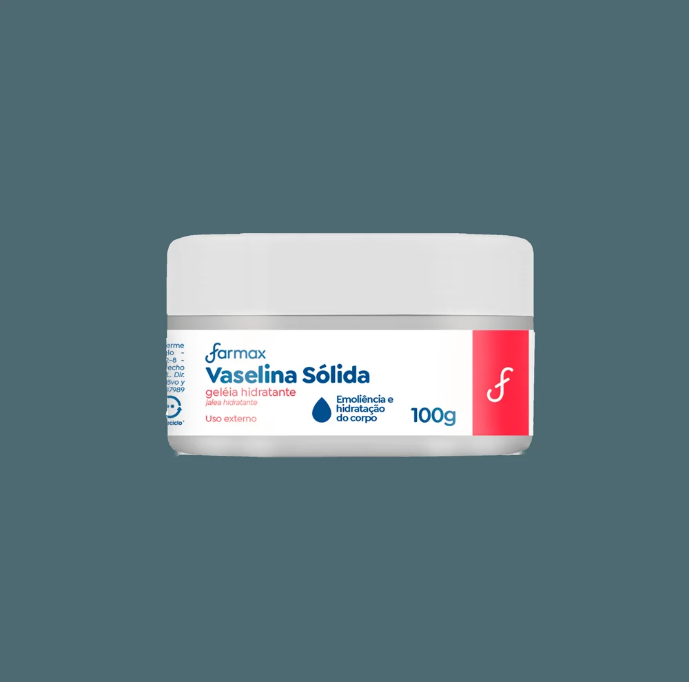 Geleia Hidratante de Vaselina Farmax 100g