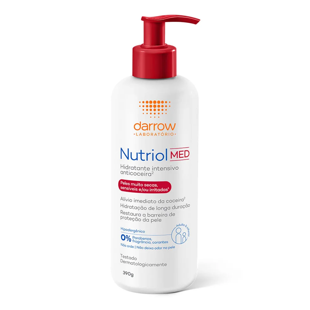 Loção Corporal Nutriol Med Hidratante Intensiva Anticoceira 390g