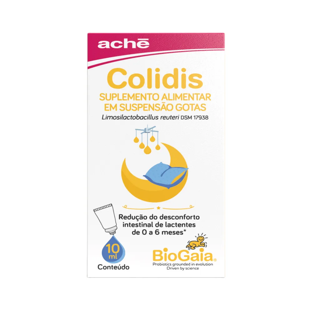 Colidis Probiótico Infantil Gotas 10ml